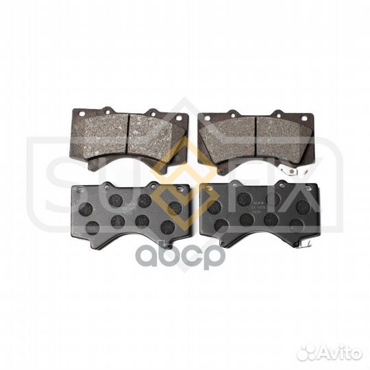 Колодки тормозные дисковые перед прав/лев S