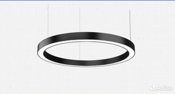 Светильник кольцо aura D1000х100х60 71 Вт, 4000K