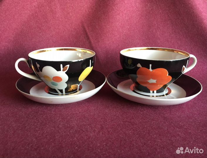 Чайная пара, предметы сервиза, Дулево Вербилки