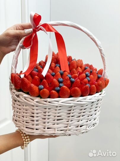 Клубника Подарок на свадьбу Съедобные букеты