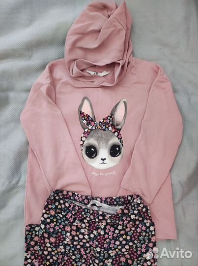 Одежда пакетом на девочку 122-128