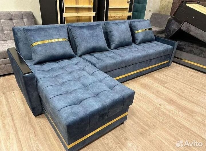 Угловой диван раскладной на заказ