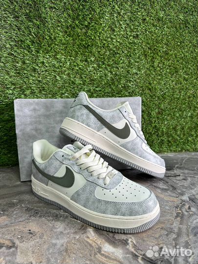 Air-Force 1 Low 07 AF1 Beige Army Green