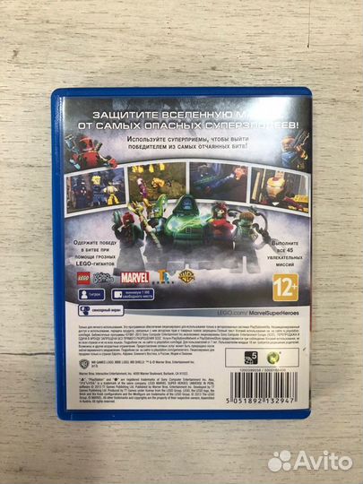 Lego Marvel Супер Герои для Sony Ps-Vita