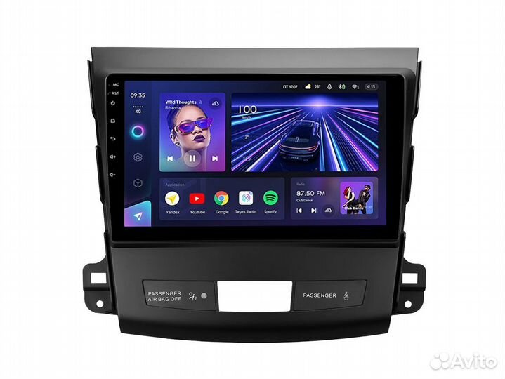 Магнитола Teyes CC3 Mitsubishi Outlander 2 XL