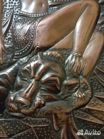 Чеканка медная СССР