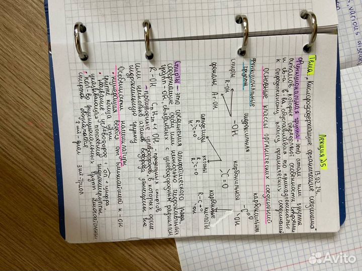 Пишу конспекты/лекции
