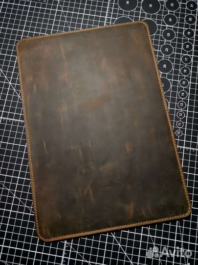 Чехол для macbook air 13, 13 pro, кожа