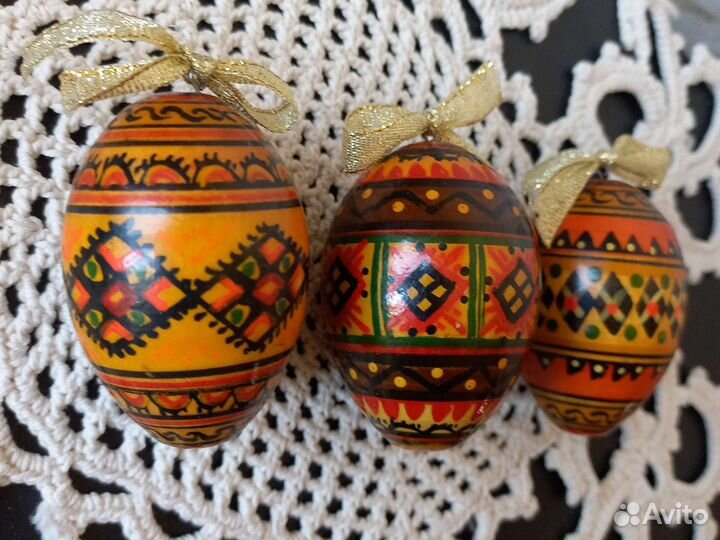 Елочные Пасхальные яйца. Матрешки