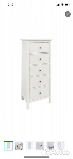 Комод кантри Хемнес 5 ящиков икеа