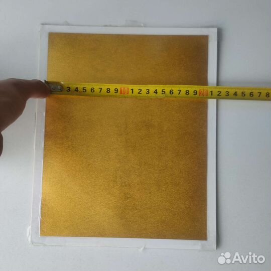 Картина из 24 каратного золота 17 века