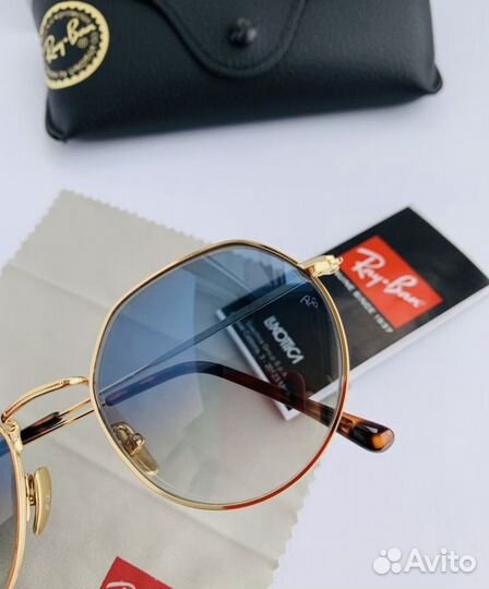 Очки ray ban Jack голубые