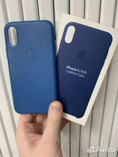 Кожаный чехол iPhone X / Xs