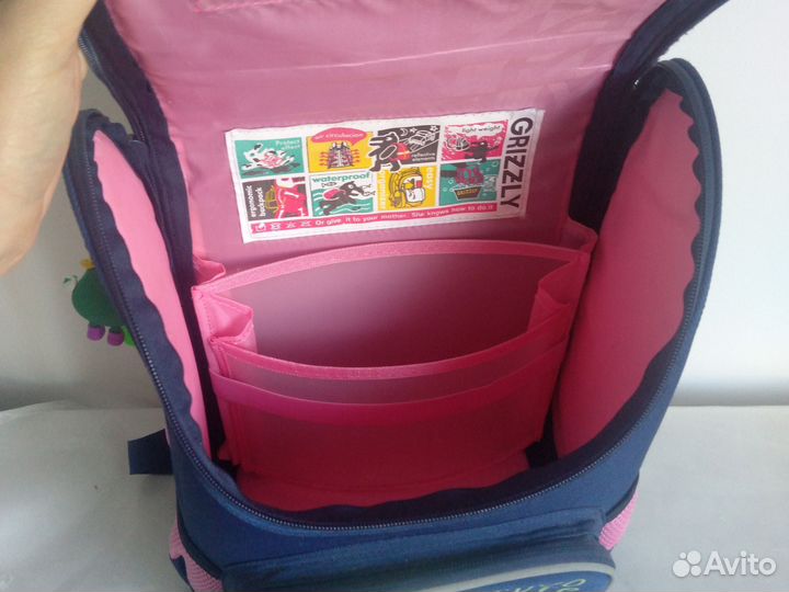 Grizzly ранец школьный для девочки бу