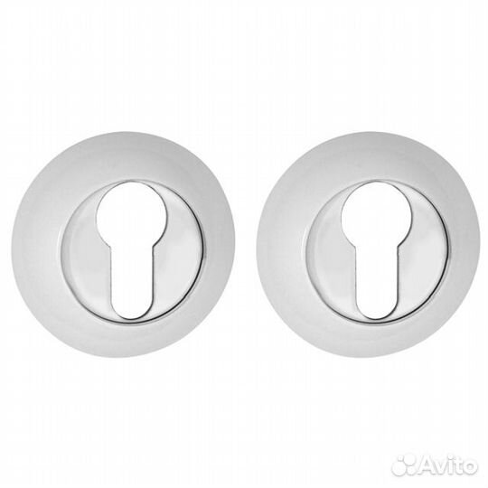 Накладка под цилиндр punto круг белый