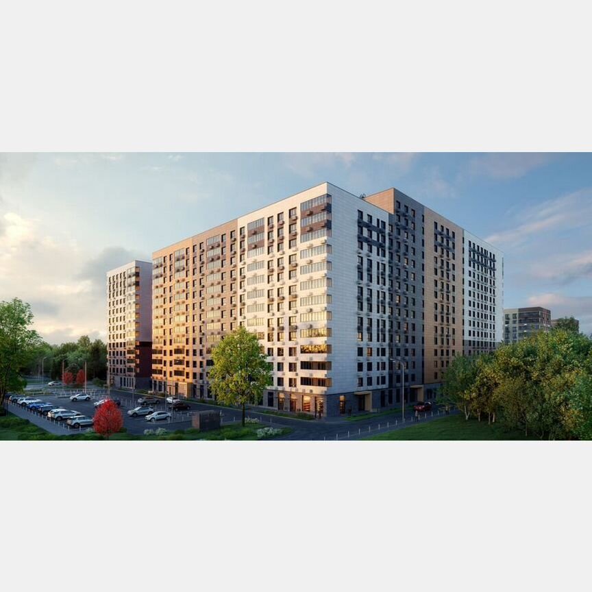1-к. квартира, 35,6 м², 8/14 эт.