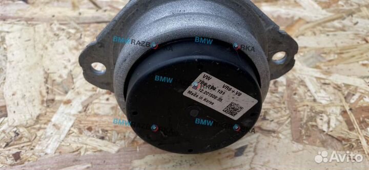 Подушка крепления двигателя левая Porsche Cayenne