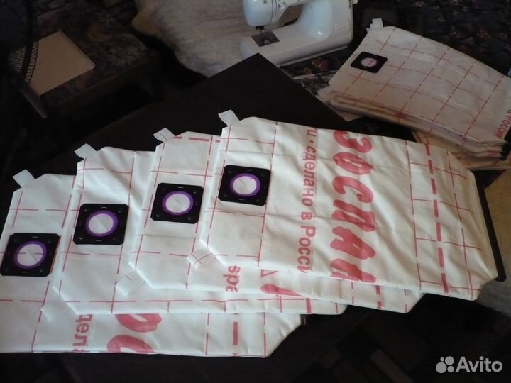 Мешки для строительных пылесосов усиленные