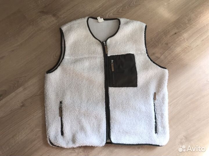Жилетка XL шерпа барашек H&M