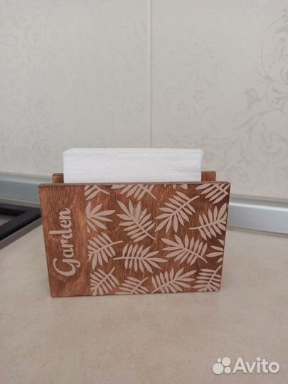 Салфетницы из дерева