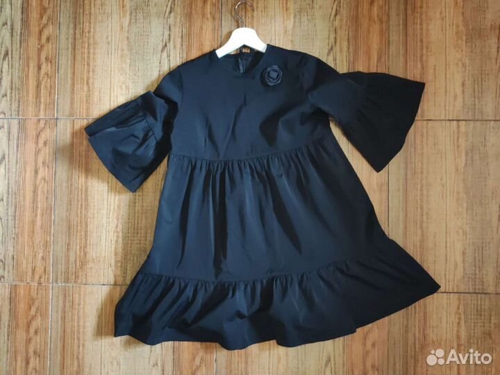 Летнее платье чёрное