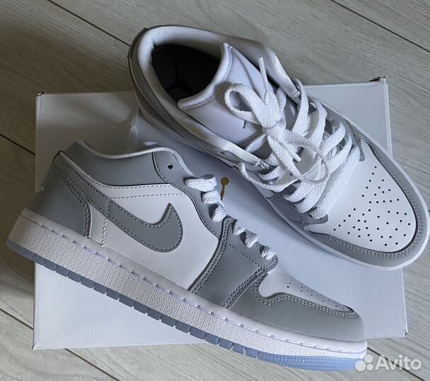 Air Jordan 1 low “wolf grey”