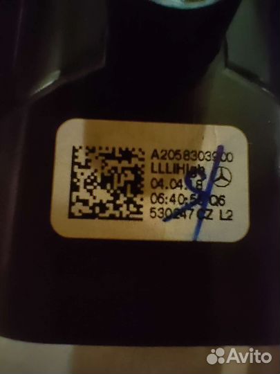 Дефлектор воздуховода mercedes