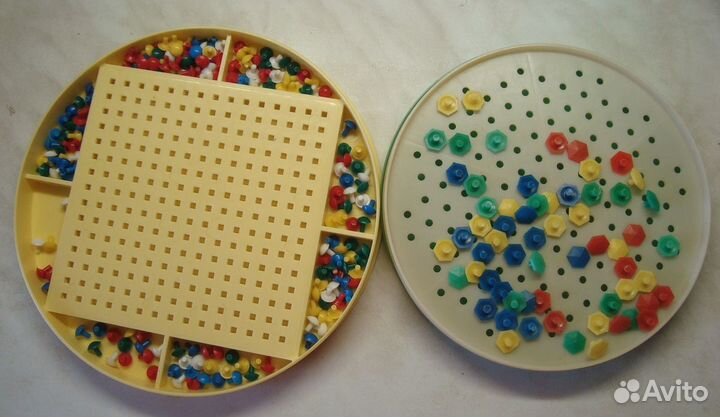 Мозаика игра старая из СССР 2 шт