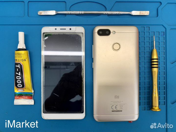 Замена дисплея Xiaomi Redmi 6; Ремонт Xiaomi