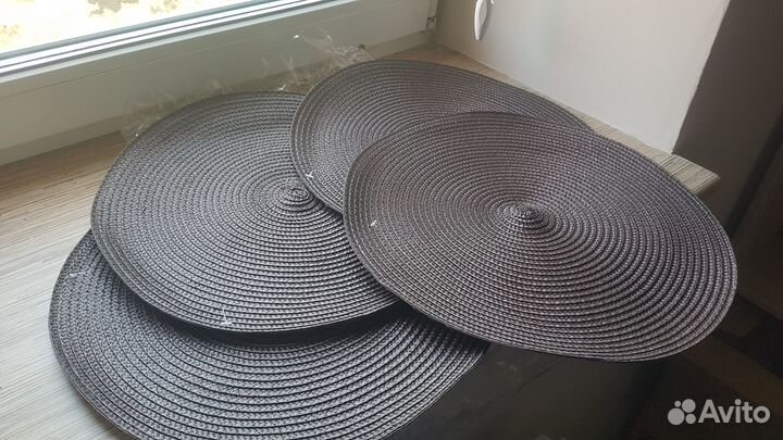 Салфетки новые 4шт на стол сервировочные, плейсмат