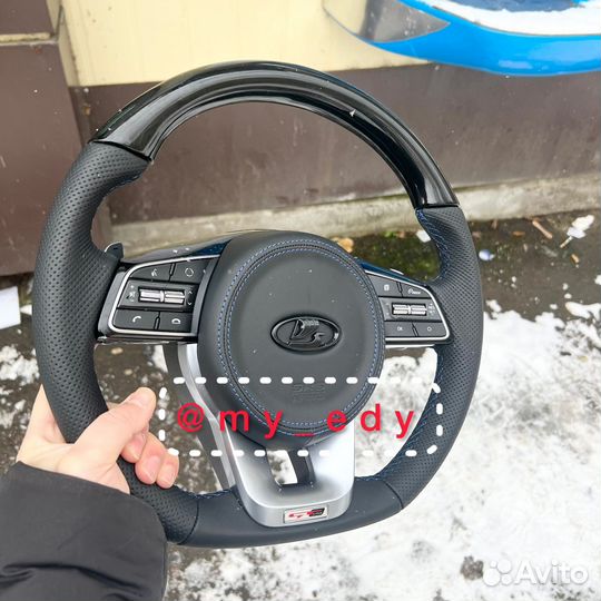 Мульти руль с костью на ваз Киа Спортаж гт