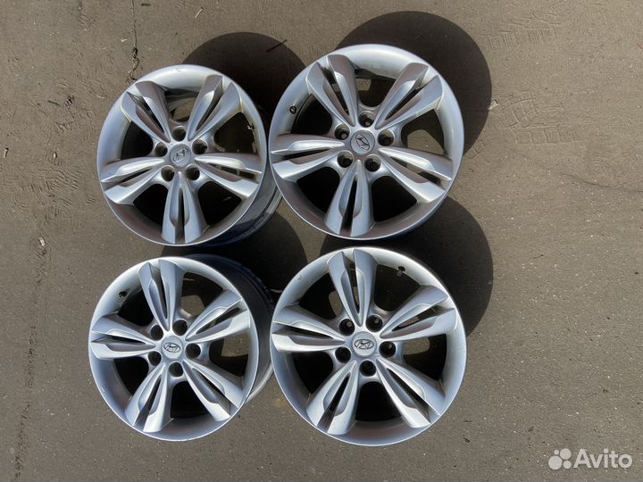 Литые диски R17 (Hyundai ix35, Hyundai Tucson)