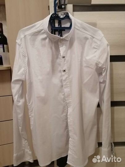 Рубашка белая для подростка 152 р