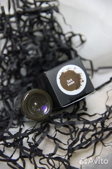 Пигмент для бровей Dark Brown AS