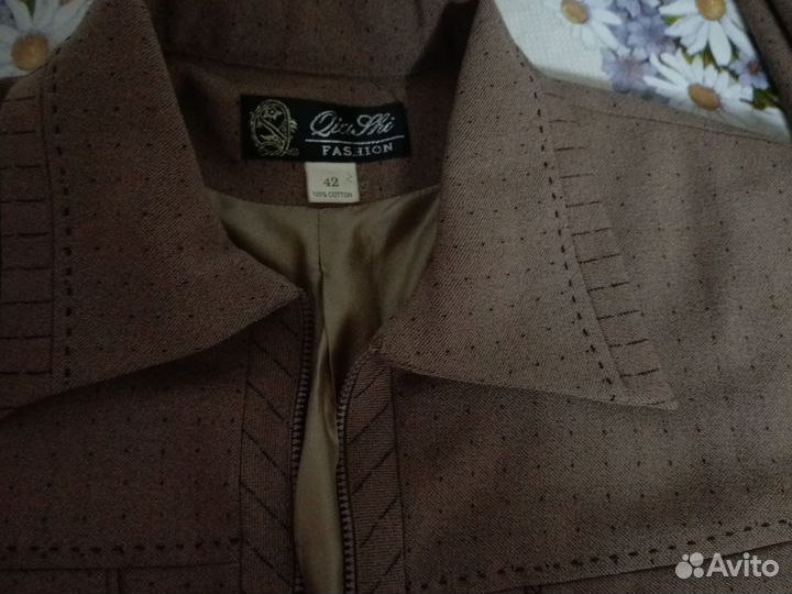 Костюм тройка женский брючной с пиджаком