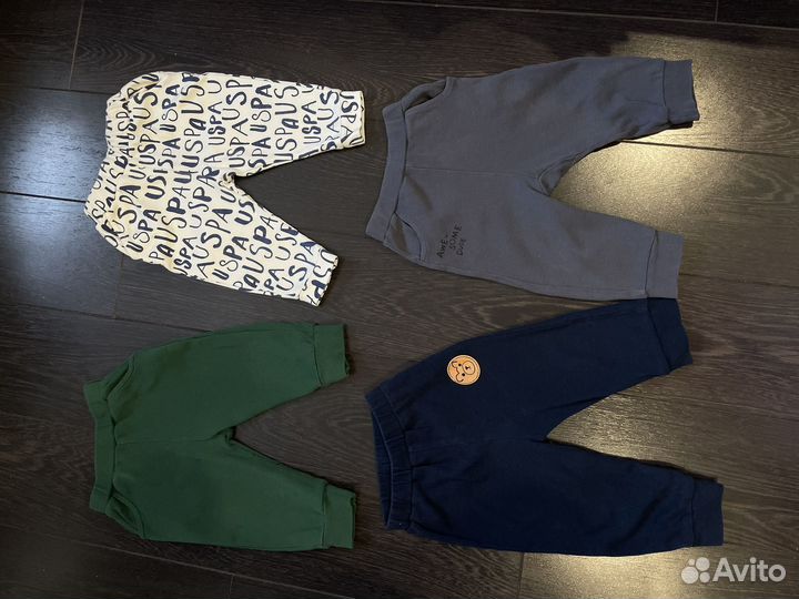 Большой пакет вещей на мальчика 74-80-86