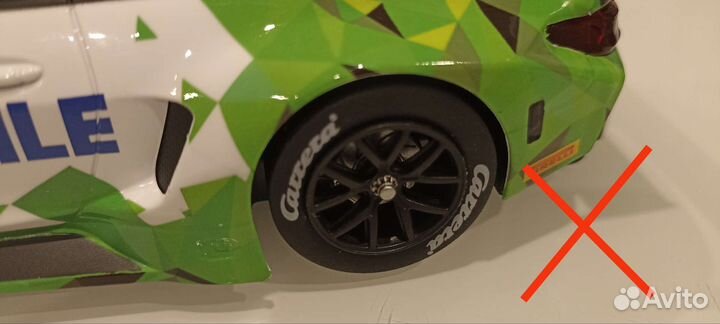 Тюнинговые покрышки автотреков Carrera 124 (1/24)