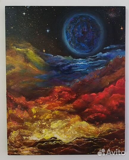 Картина маслом на холсте 