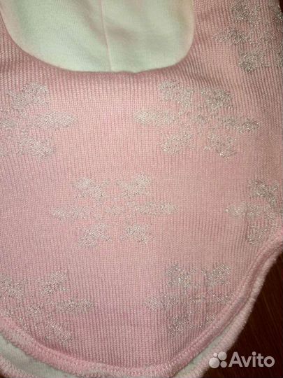 Шапка зимняя для девочки новый