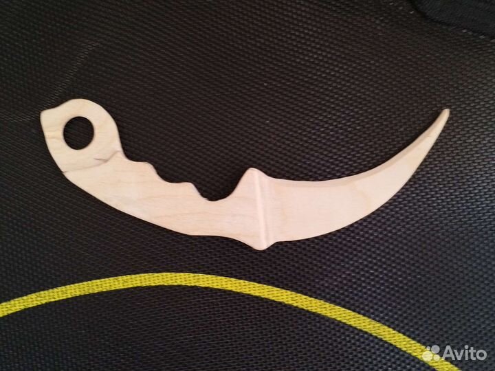 Деревянный нож керамбит