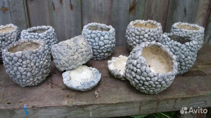 Цветочные горшочки со встроенным поддоном