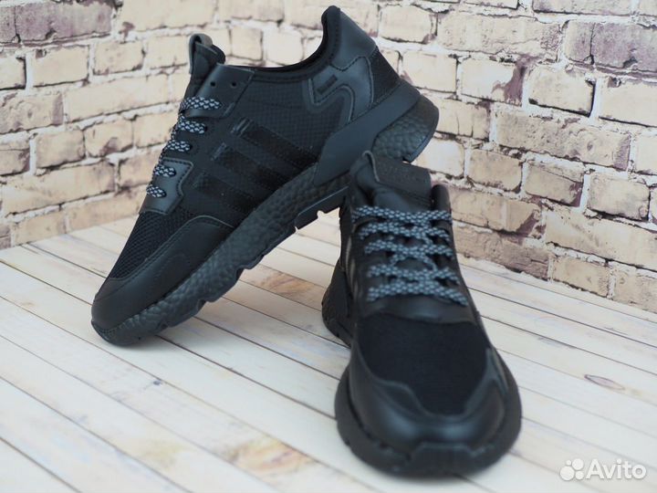 Кроссовки adidas Nite Jogger черные 41 45