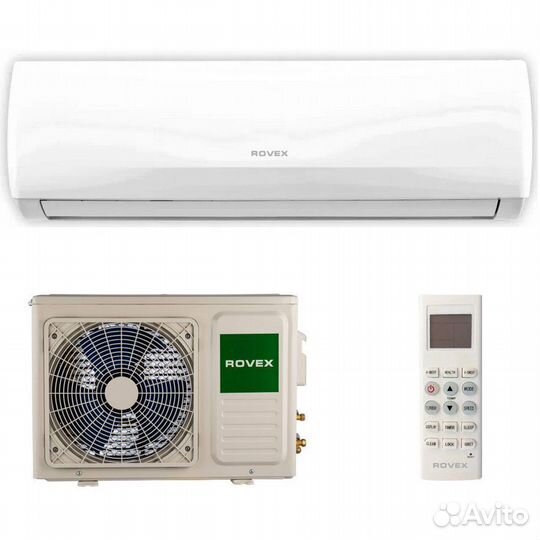 Сплит система новая Rovex 7,9,12,18,24,36,48,60
