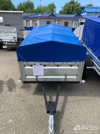 Легковой прицеп Кремень стандарт 2.0 (борт 500 мм)