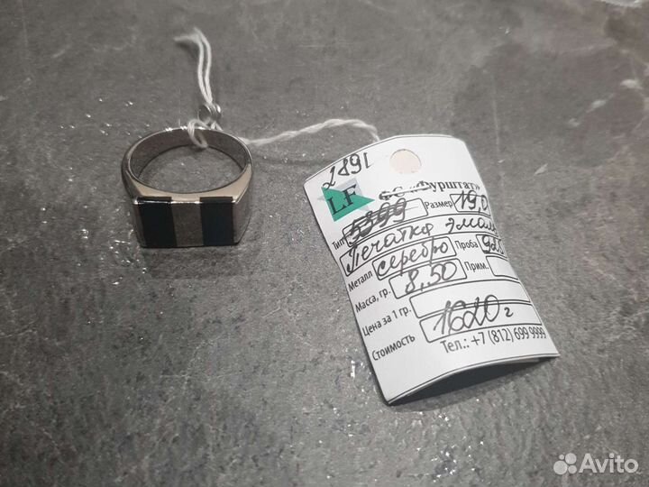 Мужские печатки серебро 925