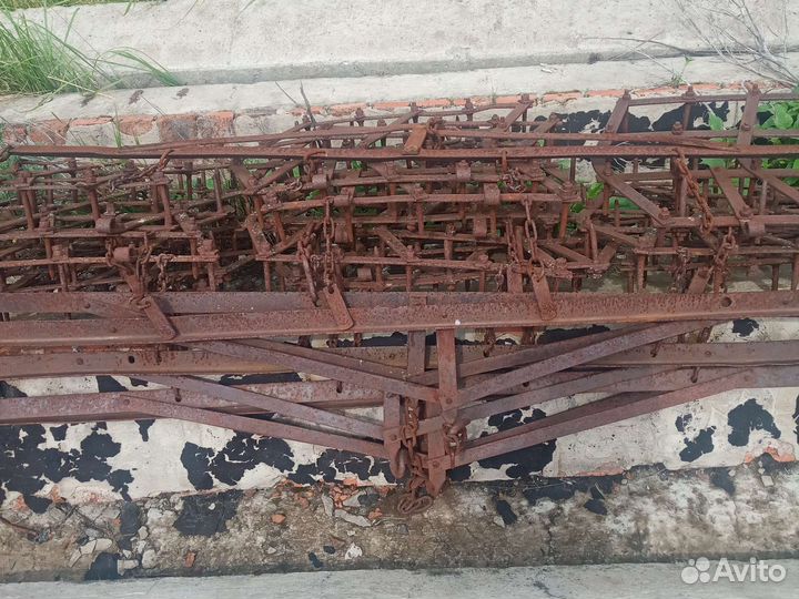 Сцепкана боронки на трактор