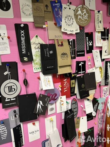 Печать бирок, этикеток, ярлыков для одежды