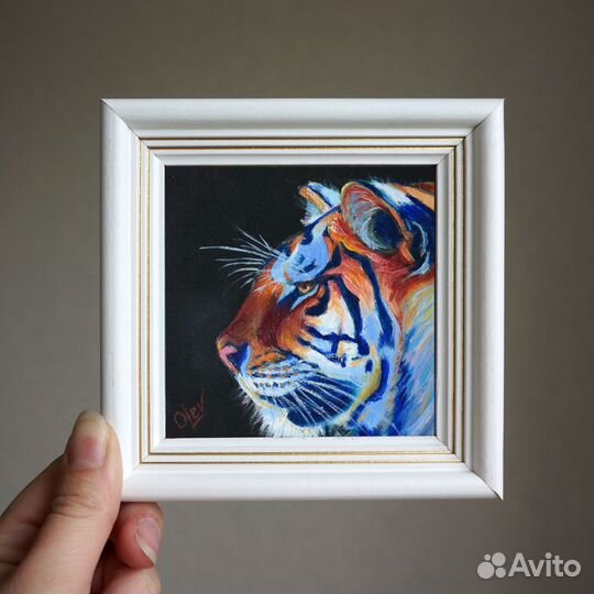 Картина маслом в раме 