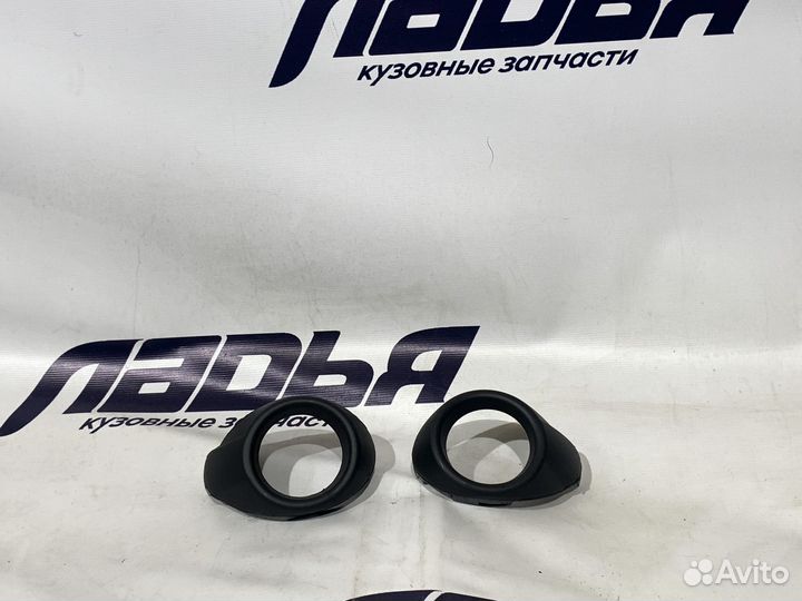 Рамка птф Ford Focus 3(11) левая черная