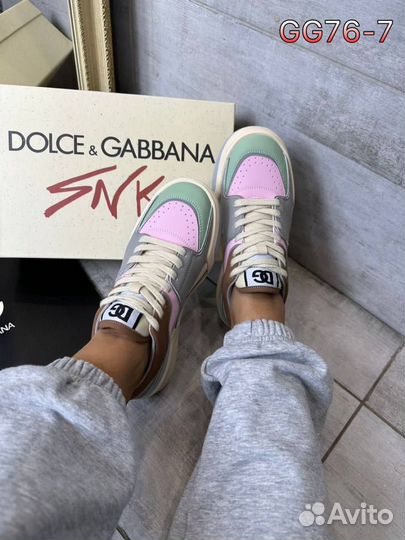 Кроссовки dolce gabbana натуральная кожа